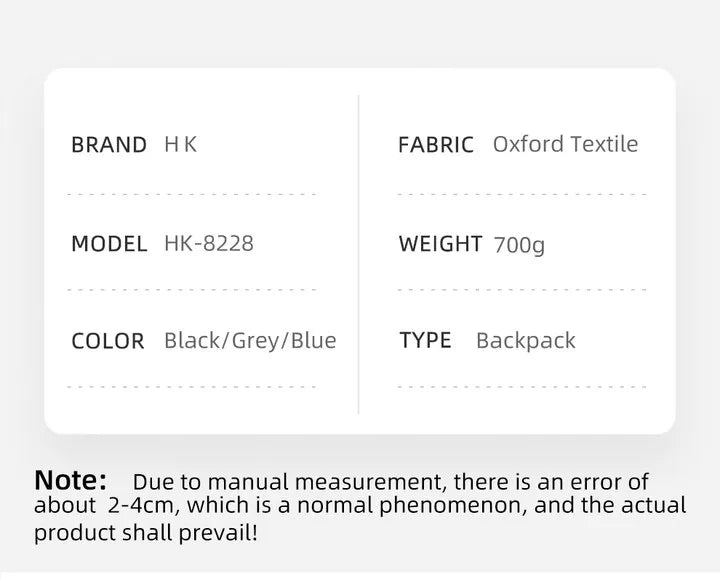 HcanKcan Men Fashion Backpack Slim 14 Inch Laptop Bag Business Multifunctional Waterproof School Unisex Casual Travel Black Bag