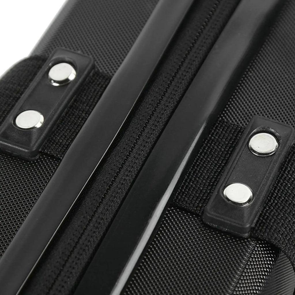 Lightweight Billiard Stick Carrying Case 1/2 Split Club Bag for Traveling Billiards,Lockable Hard Shell Travel Pool Sticks Case