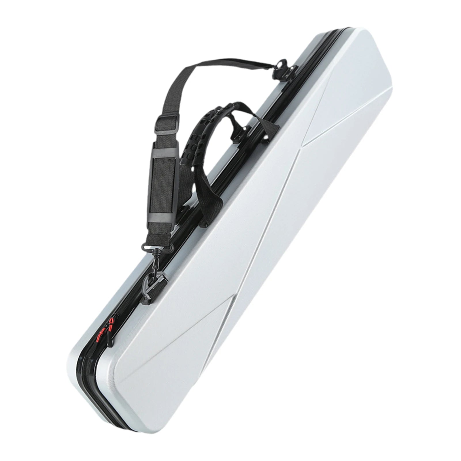 Lightweight Billiard Stick Carrying Case 1/2 Split Club Bag for Traveling Billiards,Lockable Hard Shell Travel Pool Sticks Case