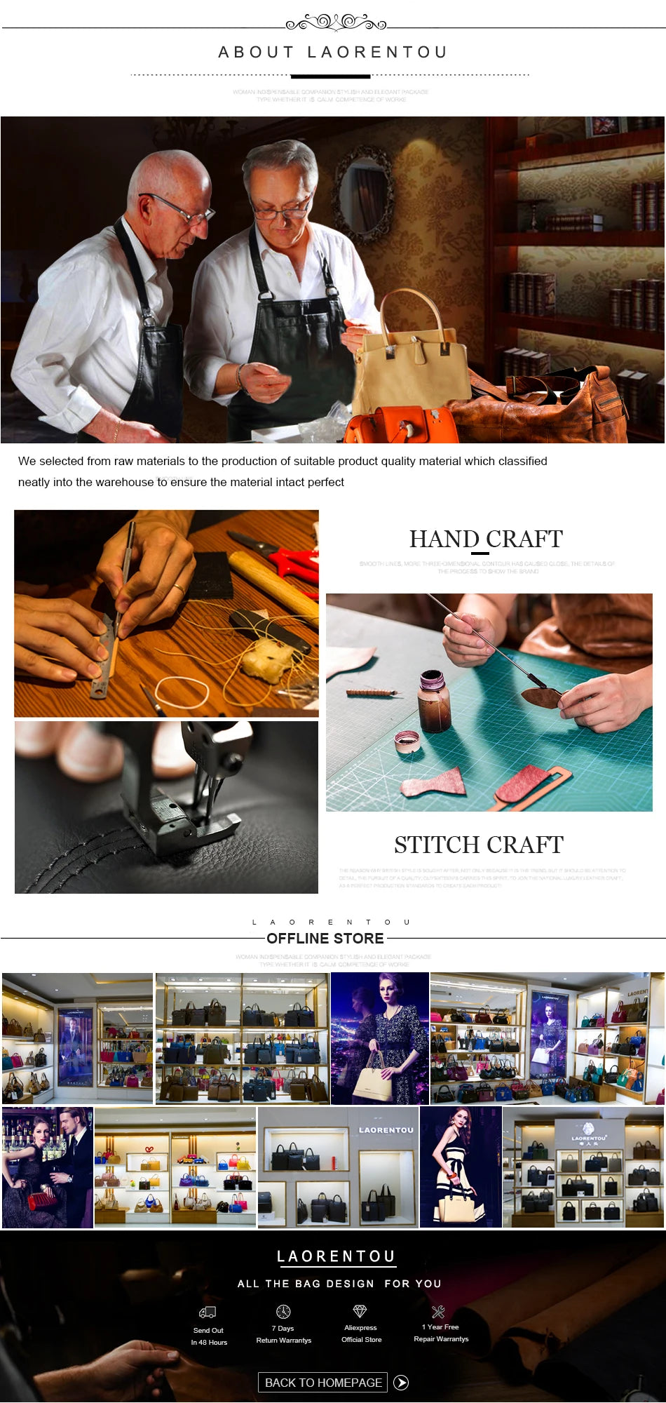 LAORENTOU Men Genuine Leather Crossbody Bag Business Messenger Bag Shoulder Bag Real Cow Leather Casual Purse Bag