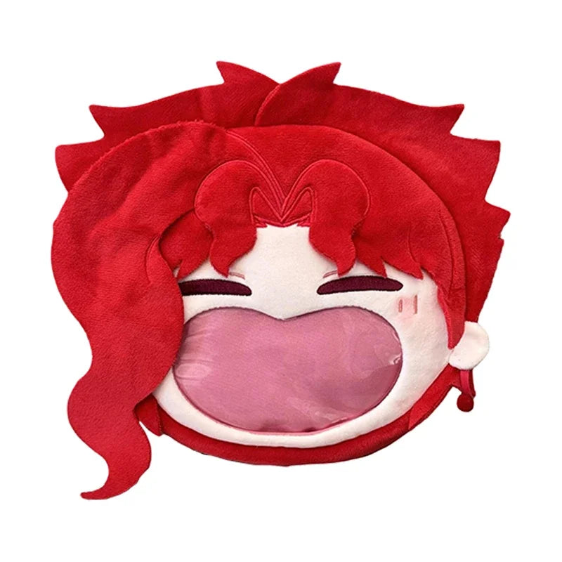 Japan Anime Kakyoin Noriaki Kawaii Big Face Cosplay Itbag Lolita Women Shoulder Bags Plush Backpack Funny Decor Fans Gift Bag