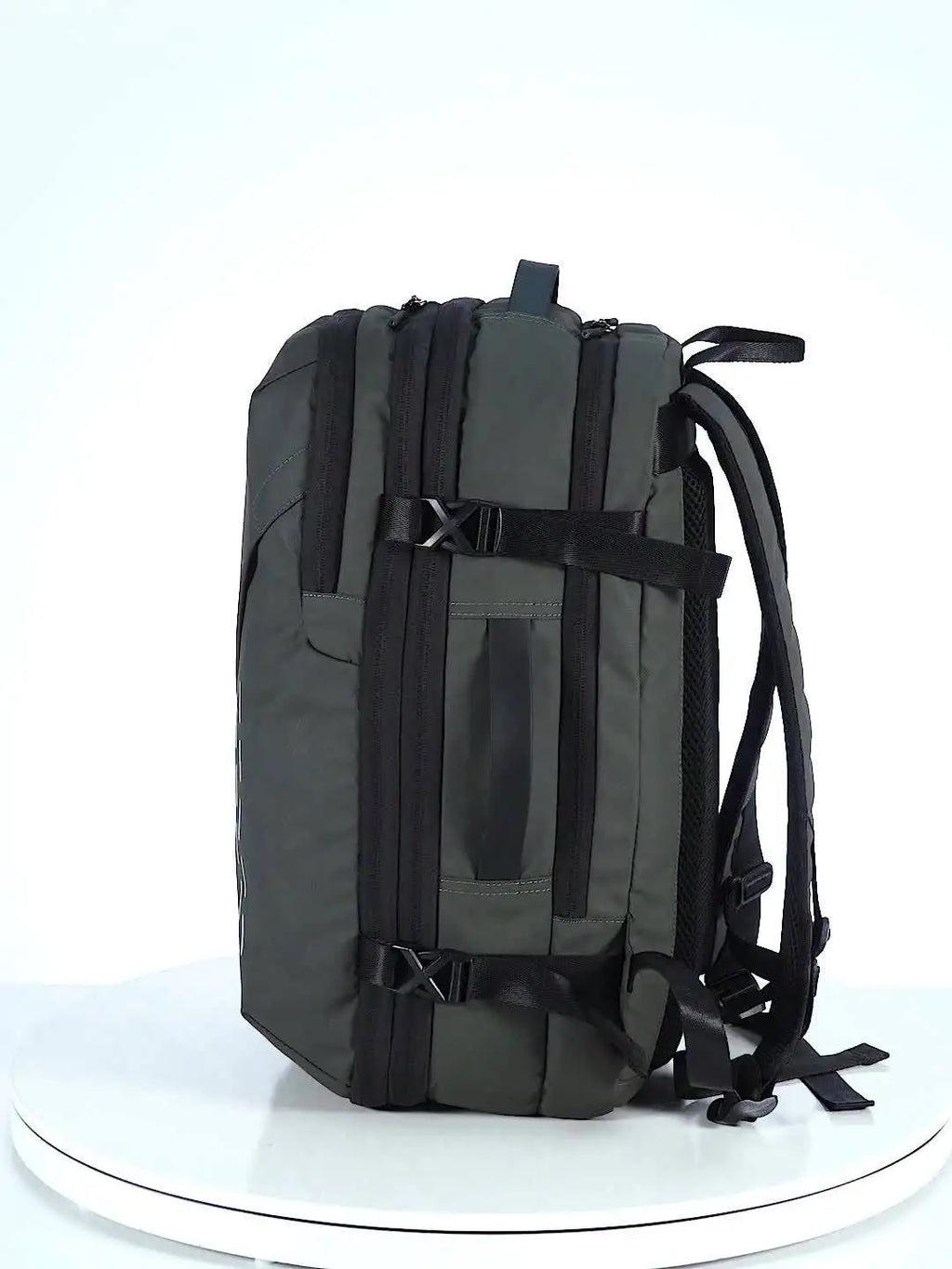 Large capacity fashionable vacuum compression backpack, computer backpack, leisure hiking backpack