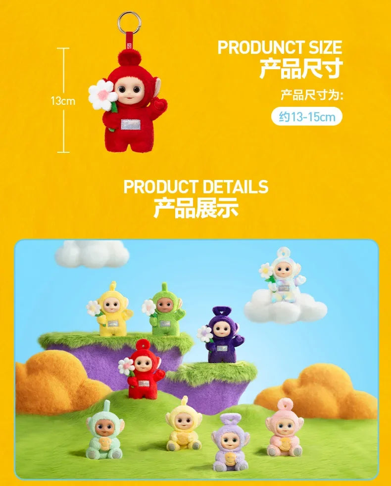 POP MART TELETUBBIES Say Hello Series Mystery Box Genuine Blind Box Guess Bag Ornament Figurines Home Decor Desktop Doll Model