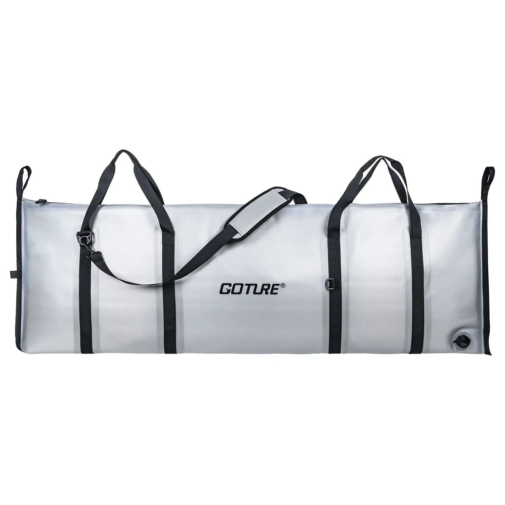 Goture Sea Fishing Live Fish Insulated Cooler Bag Waterproof Fish Bag Fishing Cooler Bag Freshness 72 Hour Retention Collapsible