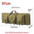 LQARMY 32 38 42 48 inch Tactical Double Rifle Case Molle Rifle Bag Sniper Airsoft Gun Case Backpack Hunting Gun Holster