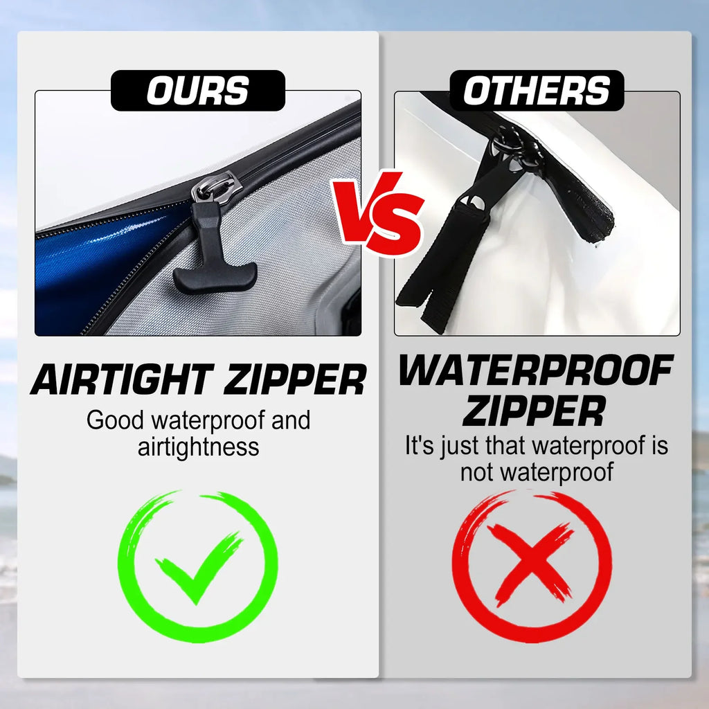 Goture Sea Fishing Live Fish Insulated Cooler Bag Waterproof Fish Bag Fishing Cooler Bag Freshness 72 Hour Retention Collapsible