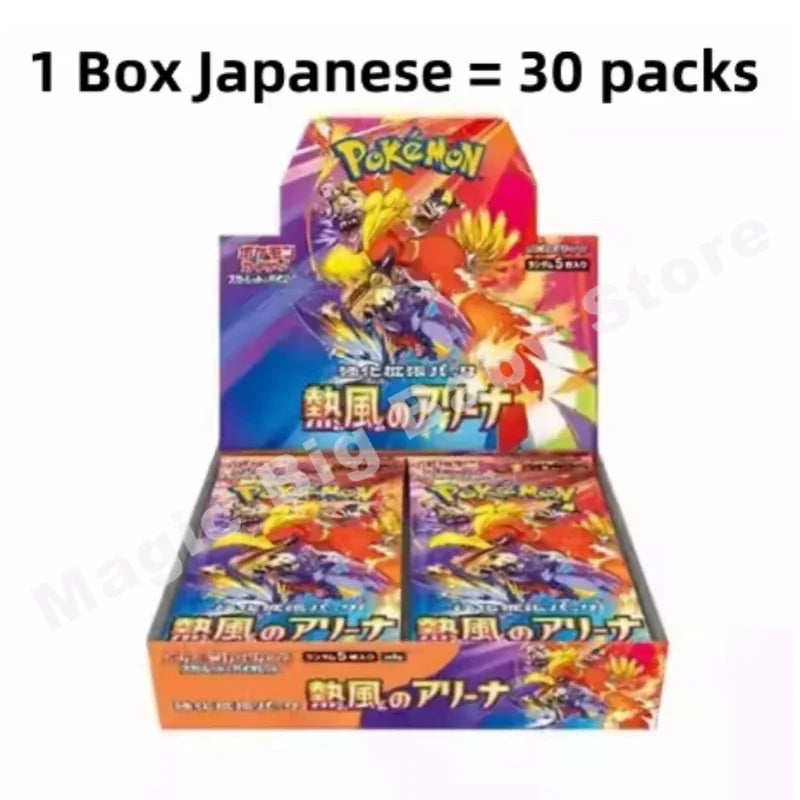 Original Pokemon Cards 151Trip See Gem Bag V2 Fearless Tai Crystal Friend Source Excited Mao Li Indigo Call Mu Que Black Flame