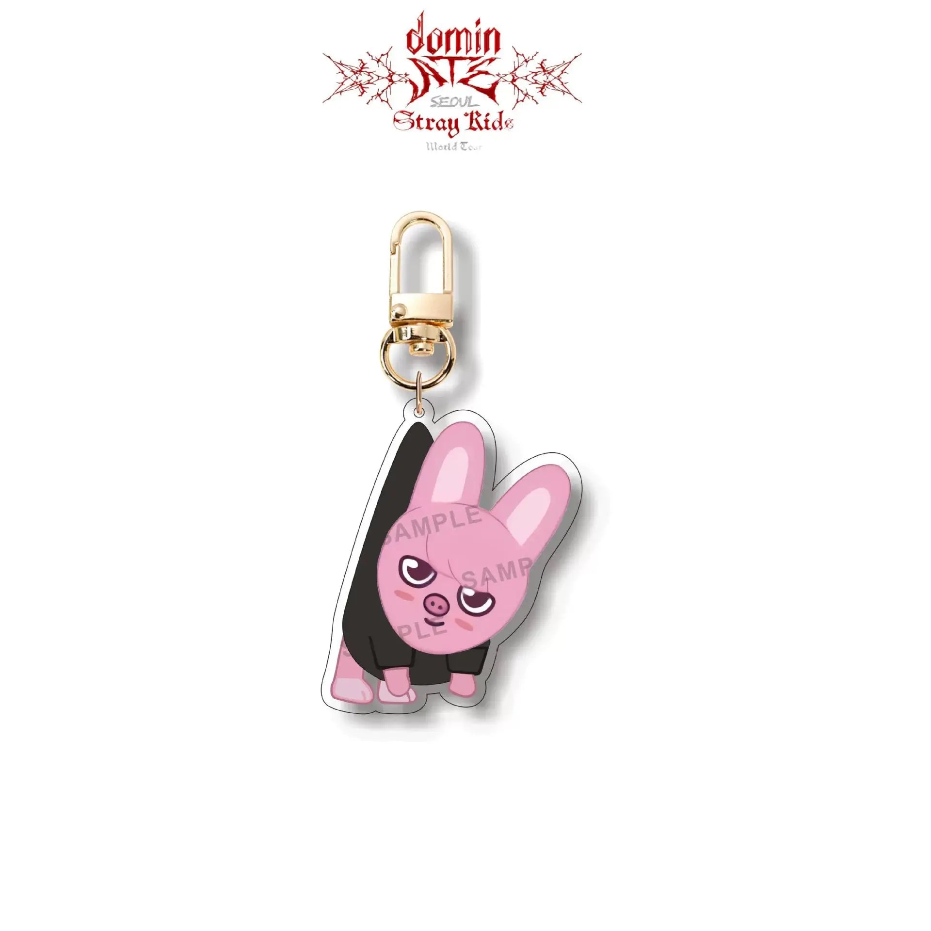 Stray Kids SKZoo 2025 new double-sided acrylic keychain, children's couple birthday gift key bag pendant, fan collection.