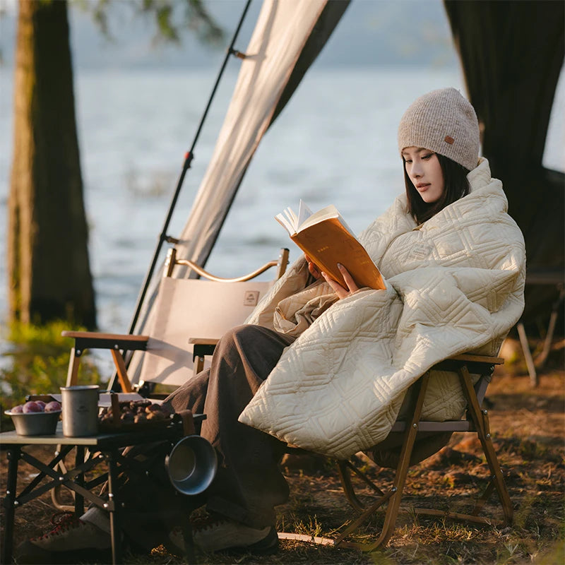 Naturehike USB Electric Heating Blanket Winter Camping Warm Keeping Multi-purpose Thermal Shawl Sleeping Bag Liner CNK2450PJ015