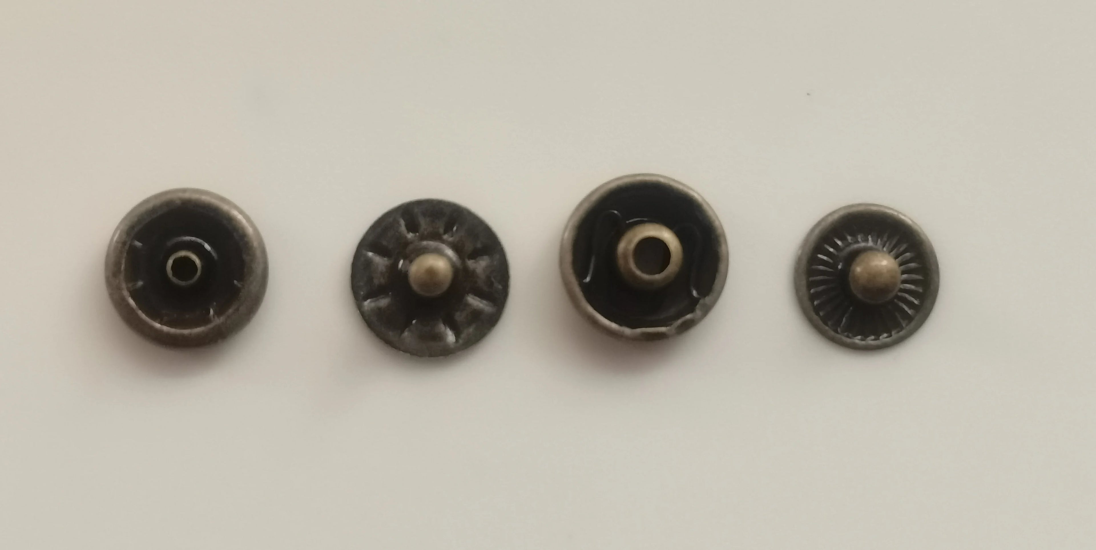 100-500Set 6mm 8mm Wholesale Mini Metal Snap Fasteners Snap Button Press Buckle For DIY Doll Clothing Garment Bag Shoes Crafts