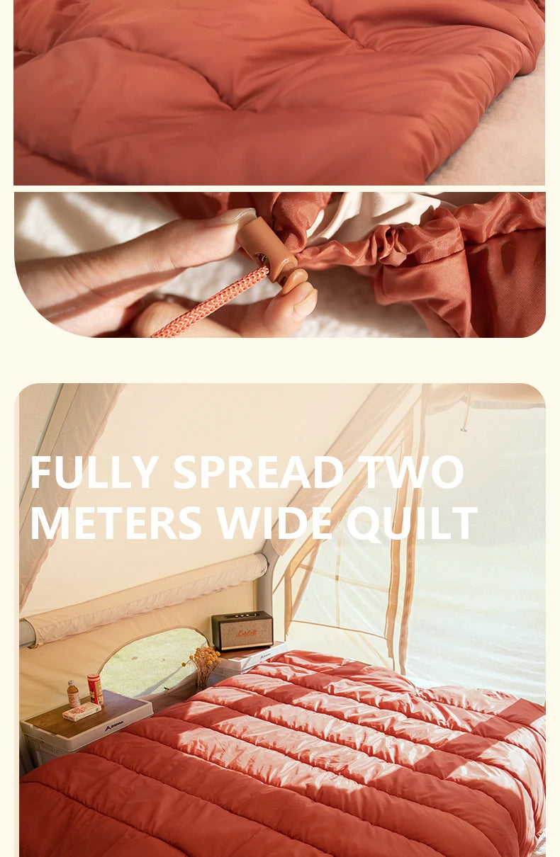 Hot Sale Large Camping Sleeping Bag Lightweight 3 Season Loose Widen Bag Long Size for Adult Rest Hiking Fishing Wholsale