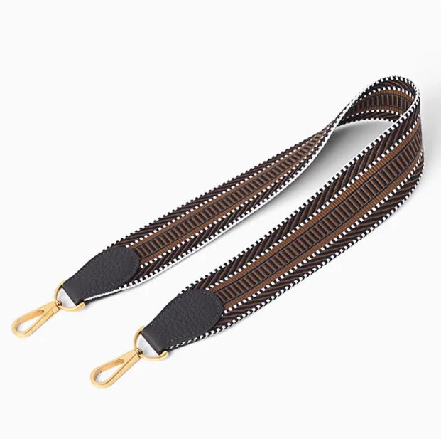 5cm Wide Togo Cowhide Woven Canvas Strap Suitable For Kelly Evelyn Bag Shoulder Strap Diagonal Cross Leather Material