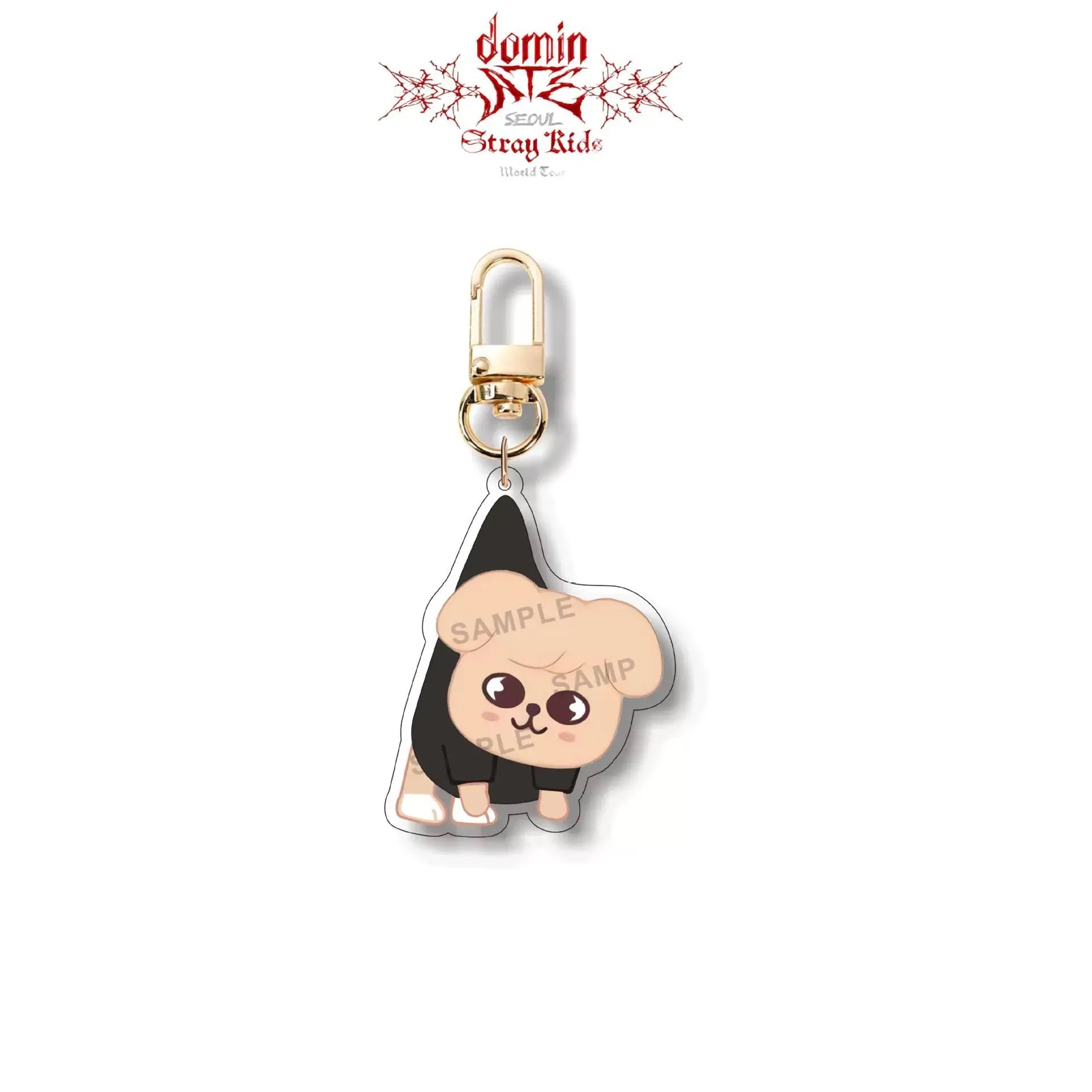 Stray Kids SKZoo 2025 new double-sided acrylic keychain, children's couple birthday gift key bag pendant, fan collection.