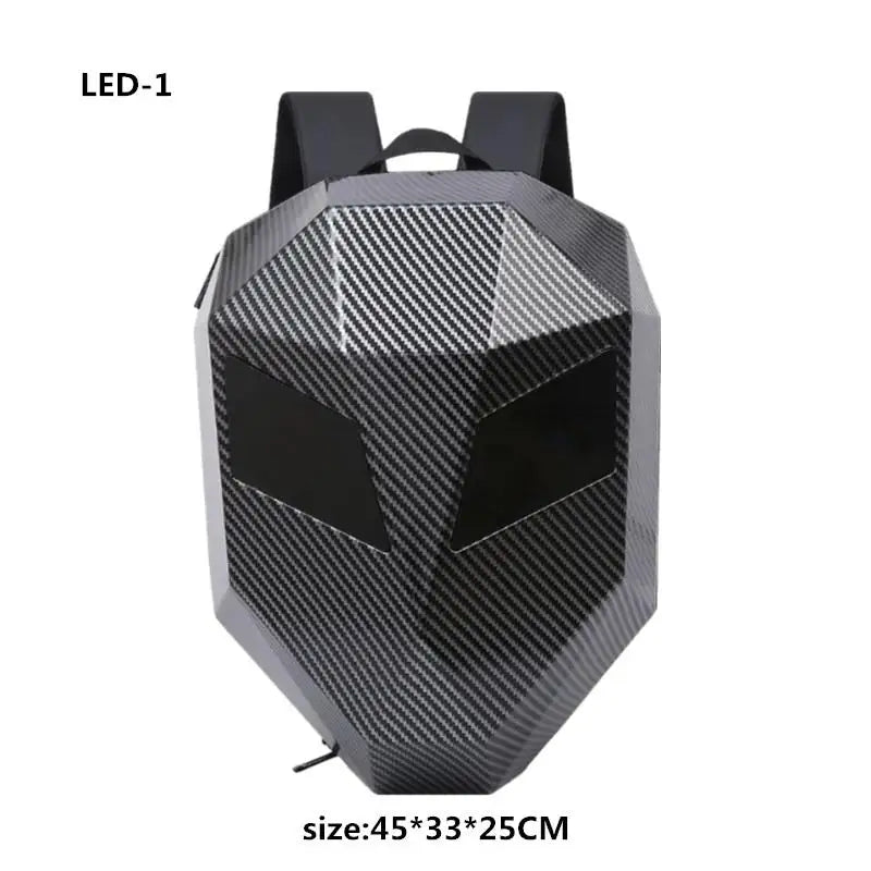 LED Backpack Motorcycle helmet bag Riding equipment waterproof multi-functional luminous backpacks School Bag Back Pack Plecak