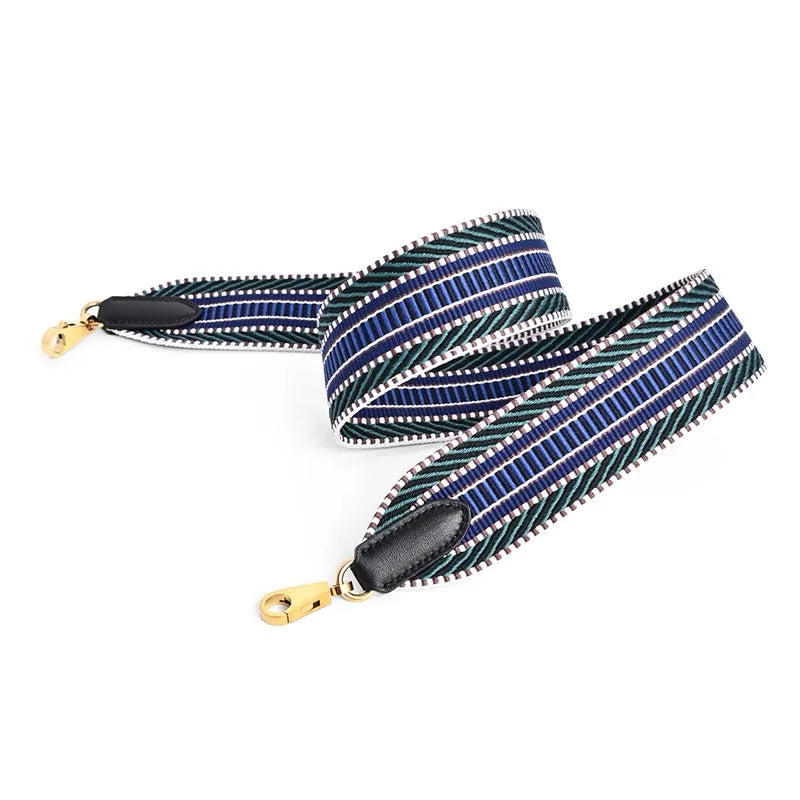 New 5cm Wide Swift Cowhide Canvas Bag Strap Versatile Style Suitable For Kelly Evelyn Bag Shoulder Strap Crossbody Strap DIY