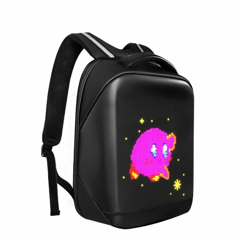 Led Light Backpack Smart App Programmable Picture Animations logo Display Screen Bag Travel Laptop Backpack Student School Bags