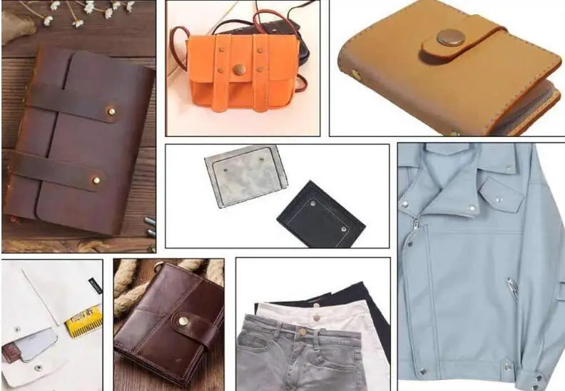 100-500Set 6mm 8mm Wholesale Mini Metal Snap Fasteners Snap Button Press Buckle For DIY Doll Clothing Garment Bag Shoes Crafts