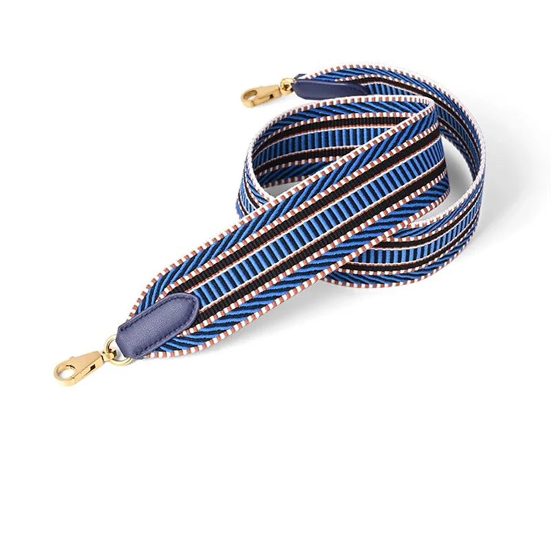 New 5cm Wide Swift Cowhide Canvas Bag Strap Versatile Style Suitable For Kelly Evelyn Bag Shoulder Strap Crossbody Strap DIY