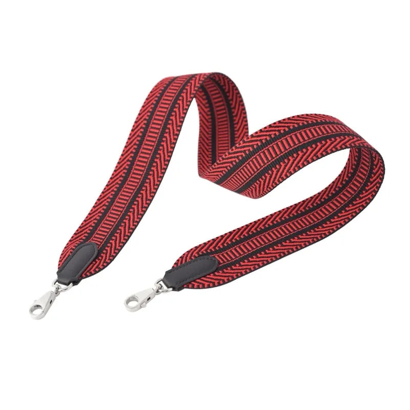 New 5cm Wide Swift Cowhide Canvas Bag Strap Versatile Style Suitable For Kelly Evelyn Bag Shoulder Strap Crossbody Strap DIY