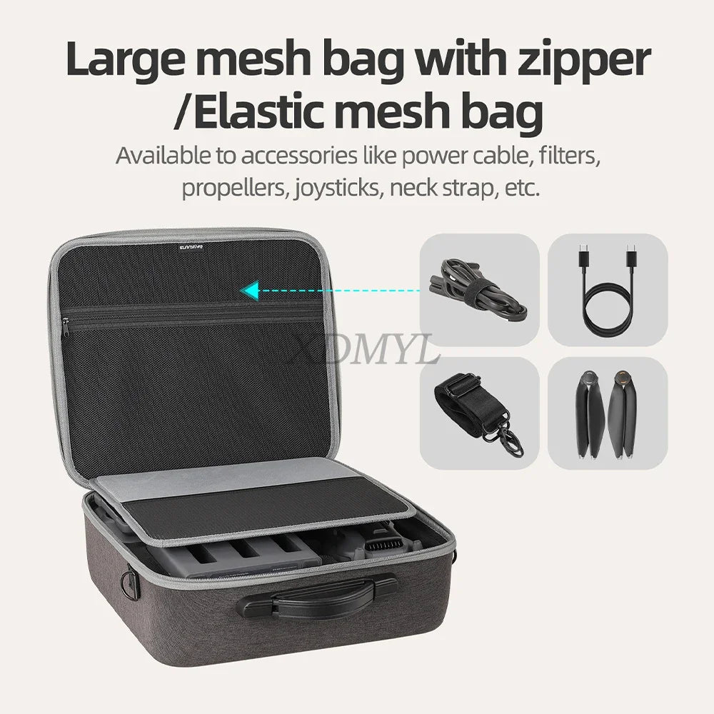 Package Body Bag For DJI Mavic 4 Pro RC 2/RC Pro 2 Remote Control Shock Protective Case Handheld Storage Box Drone Accessories