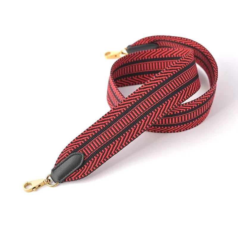 New 5cm Wide Swift Cowhide Canvas Bag Strap Versatile Style Suitable For Kelly Evelyn Bag Shoulder Strap Crossbody Strap DIY