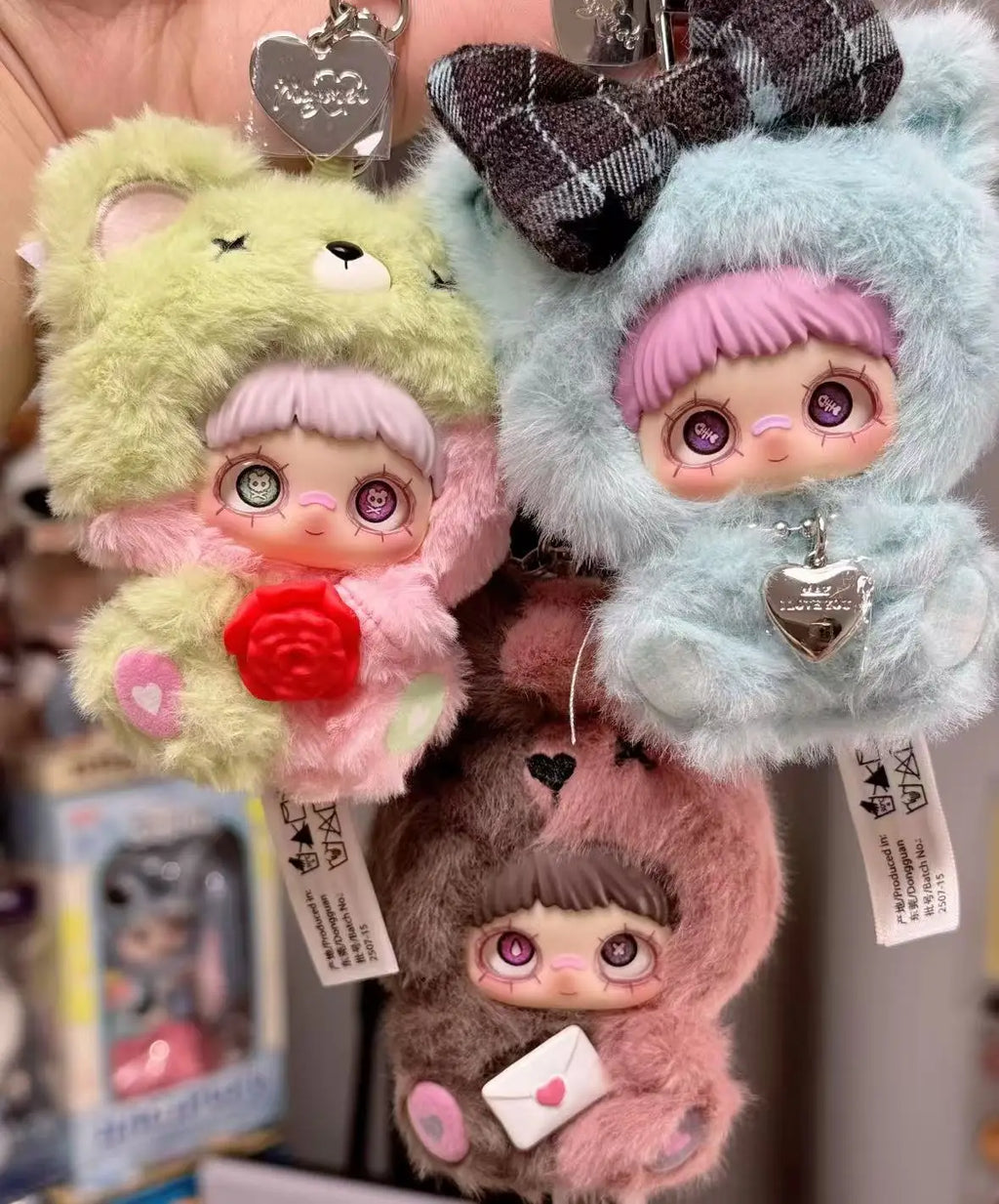 New Hot Genuine Mold MayMei Love Endless Series Blind Box Trendy Toys Plush Doll Bag Pendant Cute Doll Birthday Gift For Girls