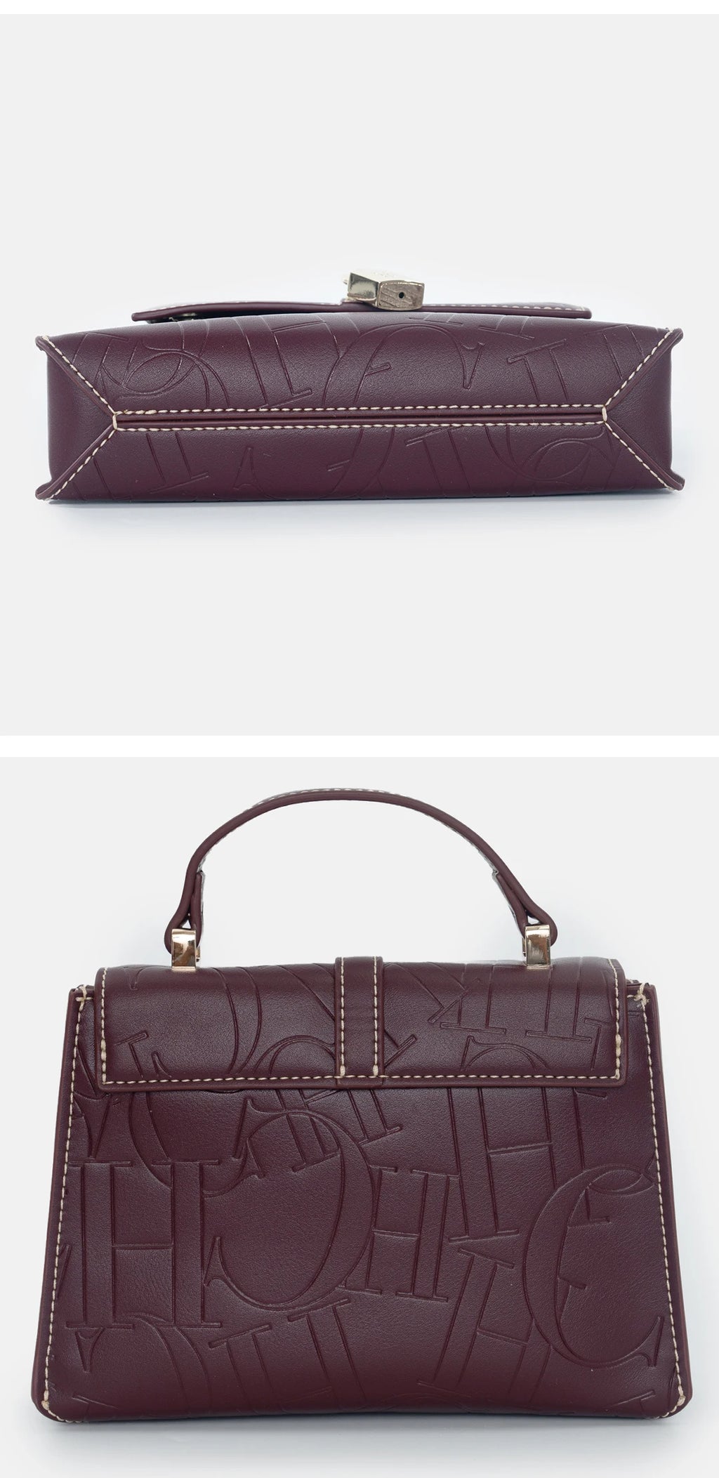 CH Fashion Classic Women's Tote Bag Niche Brand Fashion Monogram Print Lock Design New Trend Exquisite Women's Shoulder Bag