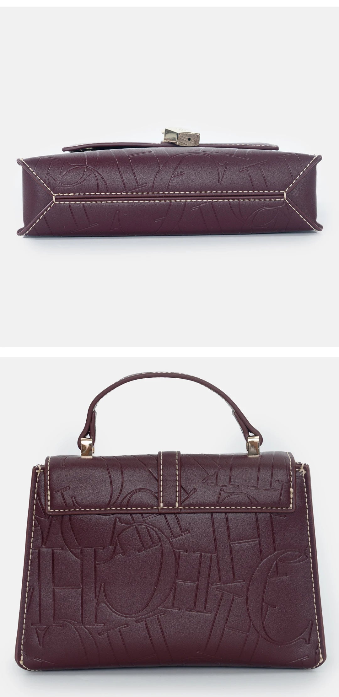 CH Fashion Classic Women's Tote Bag Niche Brand Fashion Monogram Print Lock Design New Trend Exquisite Women's Shoulder Bag