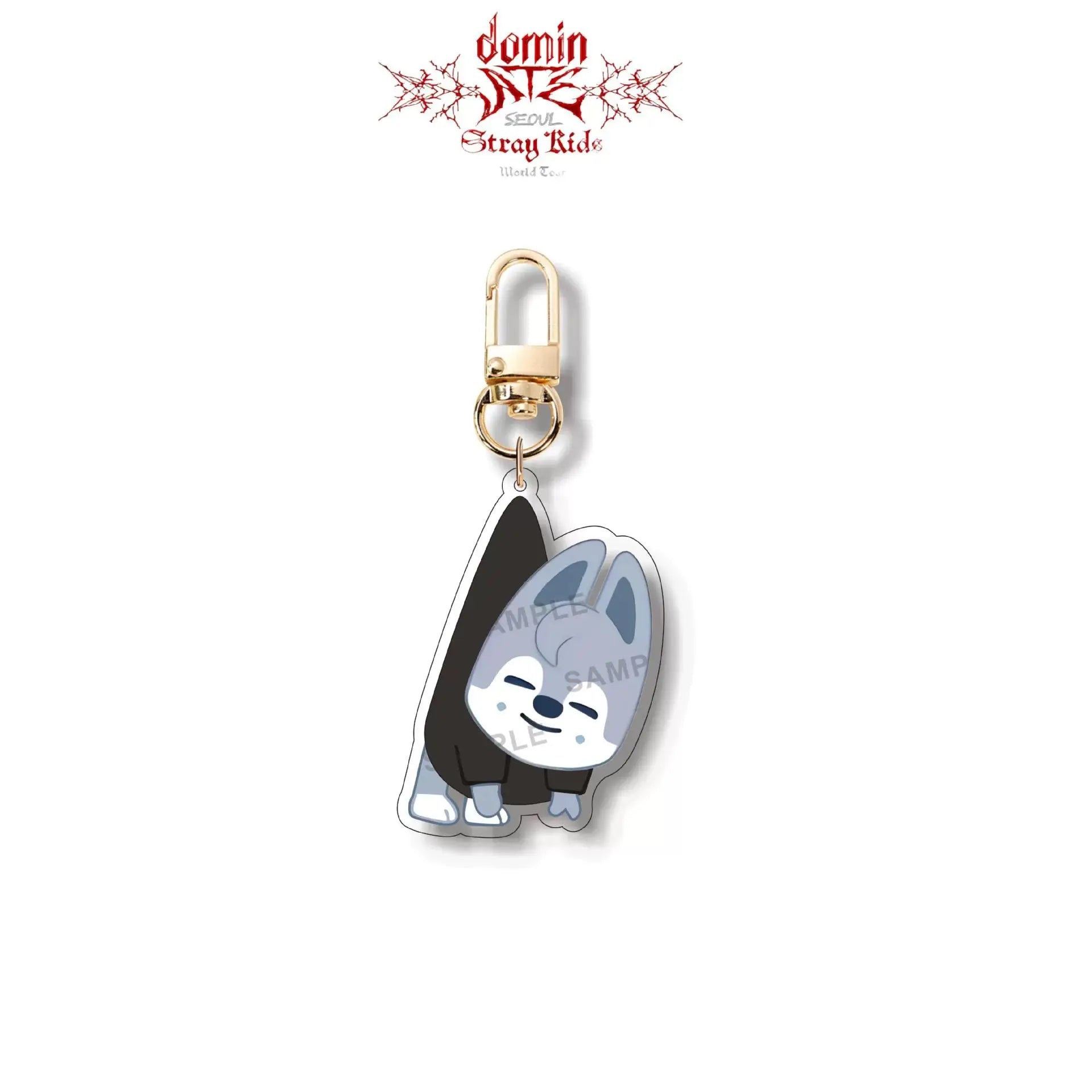 Stray Kids SKZoo 2025 new double-sided acrylic keychain, children's couple birthday gift key bag pendant, fan collection.