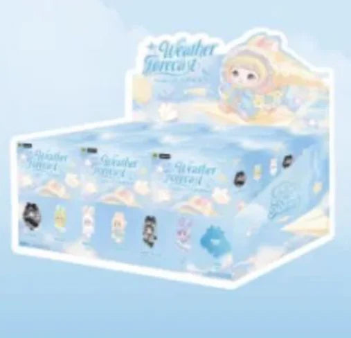 Genuine Nommi Weather Forecast Series Blind Box Nommi Rabbit Vinyl Mystery Box Surprise Bag Pendant Keychain Decor Girl Gift