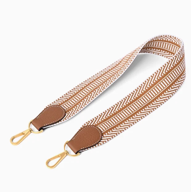 5cm Wide Togo Cowhide Woven Canvas Strap Suitable For Kelly Evelyn Bag Shoulder Strap Diagonal Cross Leather Material