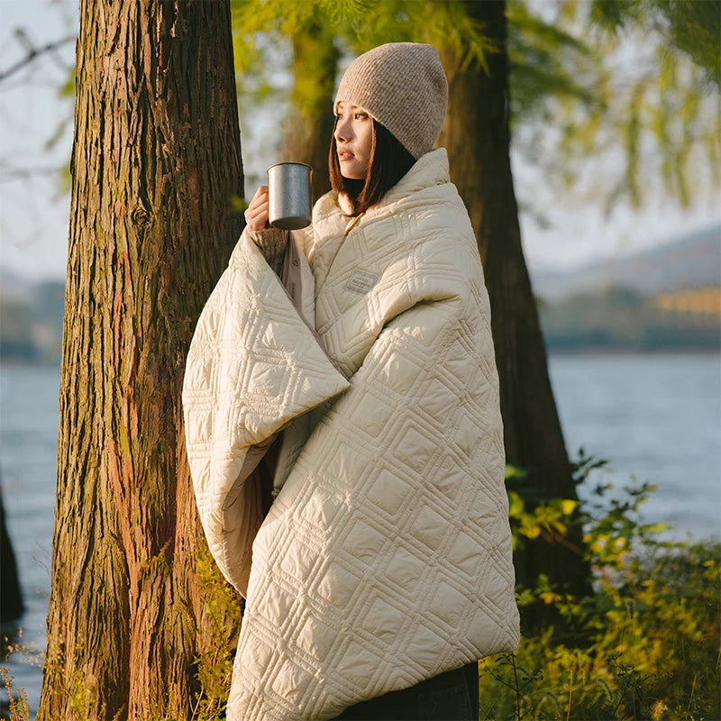 Naturehike USB Electric Heating Blanket Winter Camping Warm Keeping Multi-purpose Thermal Shawl Sleeping Bag Liner CNK2450PJ015