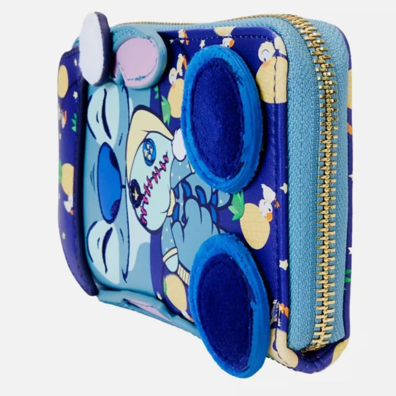 PU Leather Stitch Women Double Shoulder Backpack Donald Goofy Mickey Lady Bags Sequin Schoolbag Handbag Mummy Bag Girls