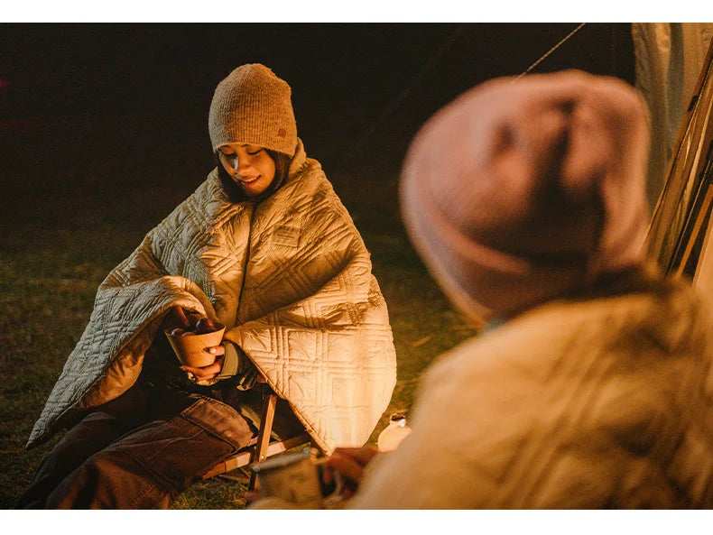 Naturehike USB Electric Heating Blanket Winter Camping Warm Keeping Multi-purpose Thermal Shawl Sleeping Bag Liner CNK2450PJ015