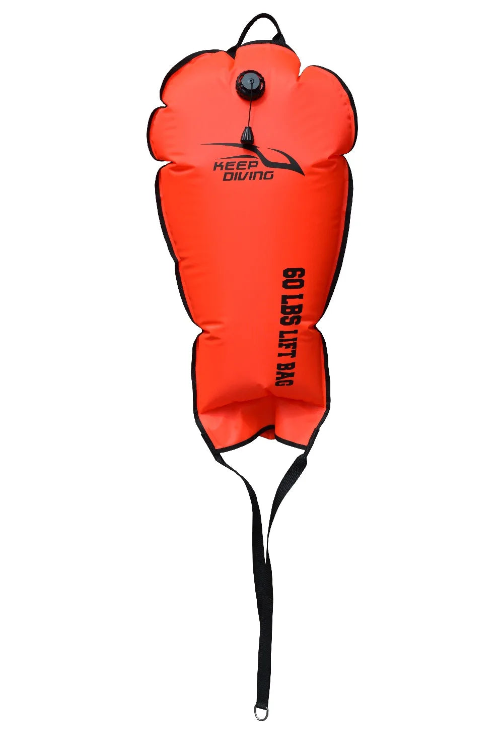 KEEP DIVING Scuba Diving 60LBS/70LBS/125LBS/140LBS Lift Bag Big Exhaust Valve with a Head Pumping