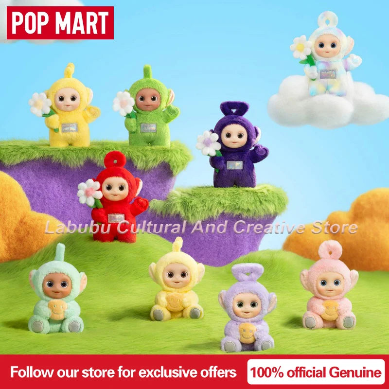 POP MART TELETUBBIES Say Hello Series Mystery Box Genuine Blind Box Guess Bag Ornament Figurines Home Decor Desktop Doll Model