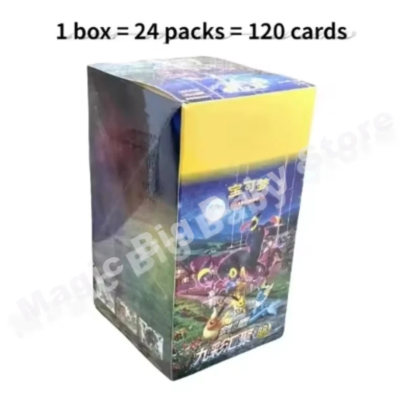 Pokemon Original Card 151Trip See Gem Bag V1 V2 Fearless Tai Crystal Friend Source Excited Mao Li Indigo Call Mu Que Black Flame