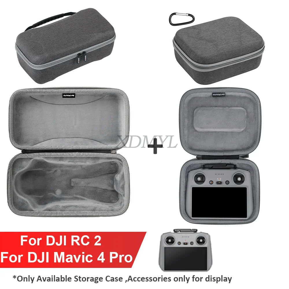 Package Body Bag For DJI Mavic 4 Pro RC 2/RC Pro 2 Remote Control Shock Protective Case Handheld Storage Box Drone Accessories