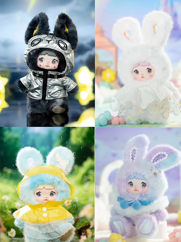 Genuine Nommi Weather Forecast Series Blind Box Nommi Rabbit Vinyl Mystery Box Surprise Bag Pendant Keychain Decor Girl Gift